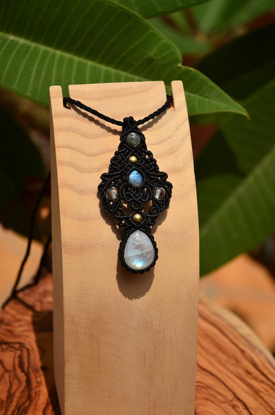 Moonstone Macrame Jewellery