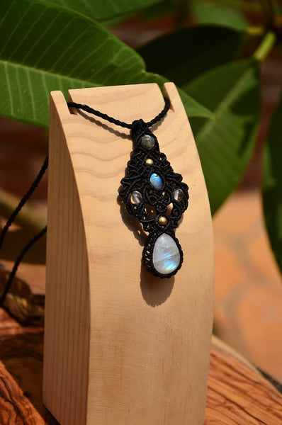 Moonstone Macrame Jewellery