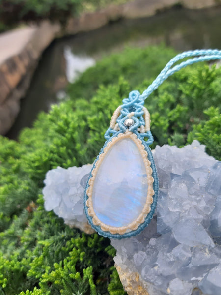 Moonstone necklace