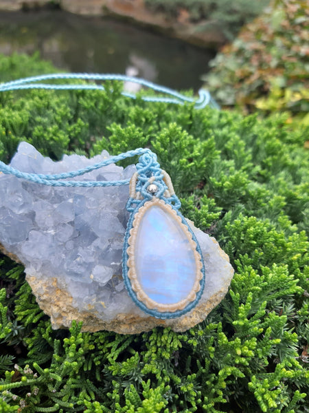 Moonstone necklace