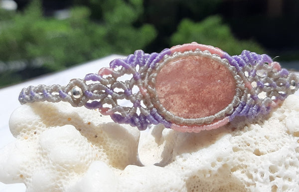 Strawberry Quartz bracelet