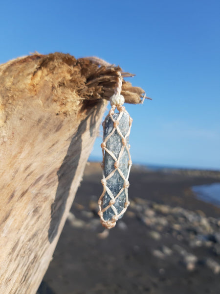 Kyanite Macrame Jewelry