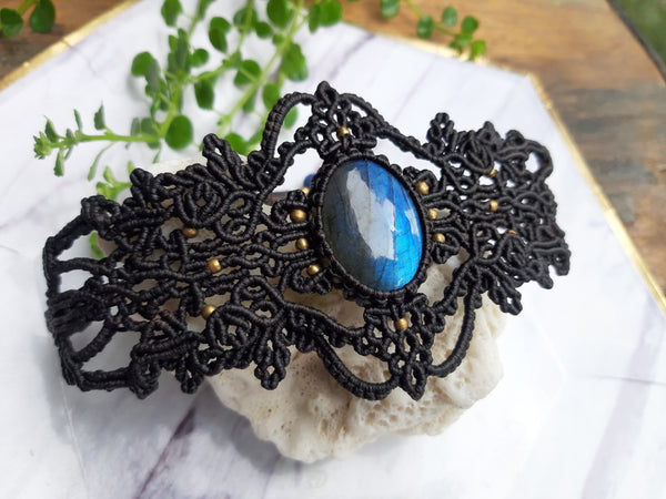 Labradorite bracelet