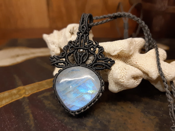 Moonstone Macrame Jewelry