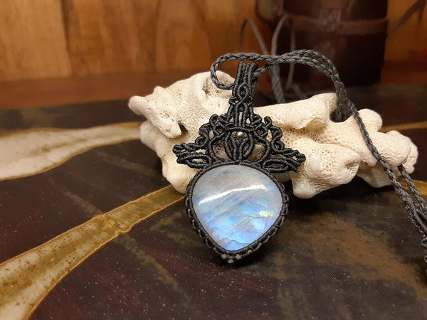 Moonstone Macrame Jewelry