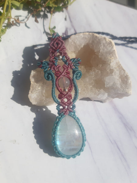 Moonstone Macrame Jewelry