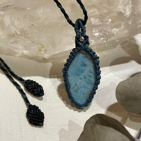 Larimar necklace