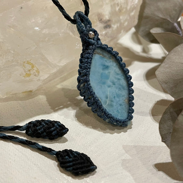 Larimar necklace