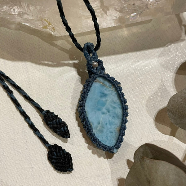 Larimar necklace