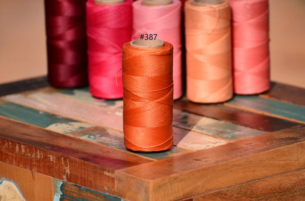 Linhasita waxed polyester cord 0.75 mm.