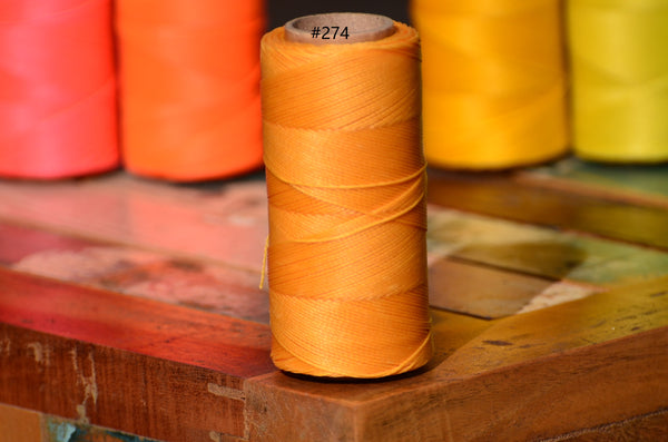 Linhasita waxed polyester cord 0.75 mm.