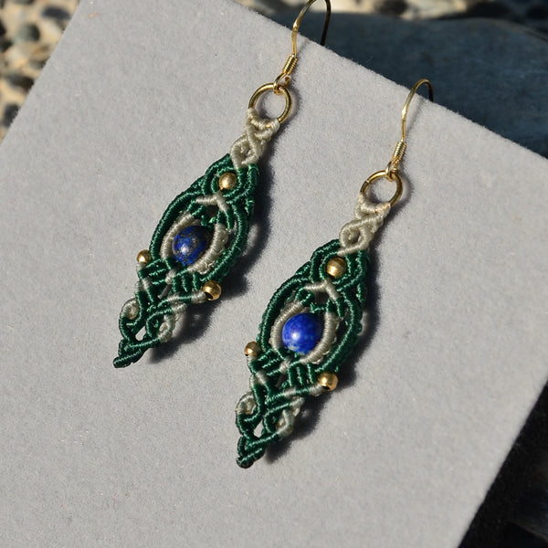 Lapis Earring