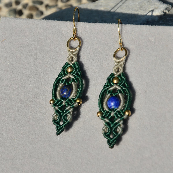 Lapis Earring