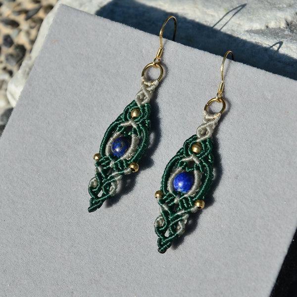 Lapis Earring