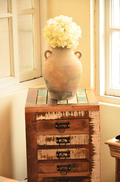 Reclaimed Wood Chest Drawer, Recycled Wood Furniture, 10 drawers