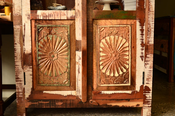 Reclaimed Wood Display cabinet, Storage cabinet, Furniture