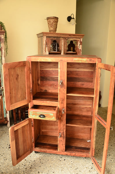 Reclaimed Wood Display cabinet, Storage cabinet, Furniture