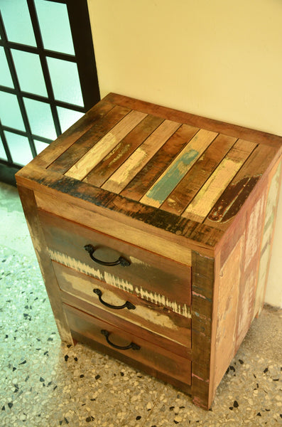 Reclaimed Wood Chest Drawer, Recycled Wood Furniture