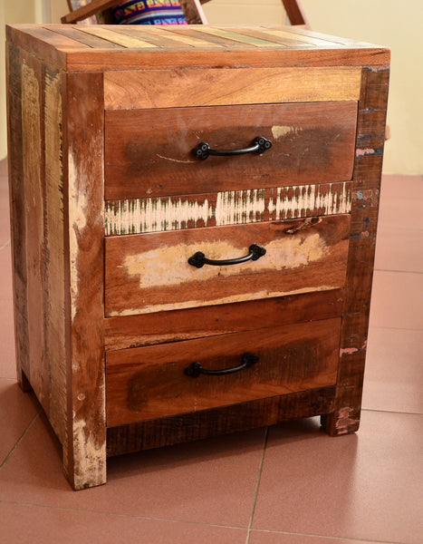 Reclaimed Wood Chest Drawer, Recycled Wood Furniture