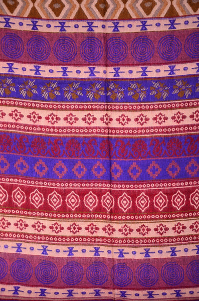 Ethnic Yak Handmade Shawl, Boho Scarf，   織途  ， Om Ethnic Handicraft , macrame