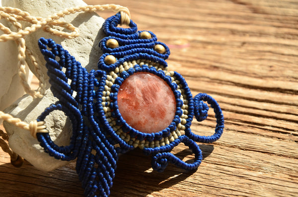 Sunstone Macrame Jewellery，   織途  ， Om Ethnic Handicraft , macrame