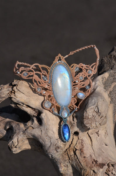 Moonstone Macrame Jewelry