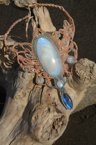 Moonstone Macrame Jewelry