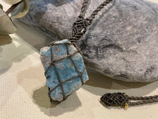 Larimar necklace