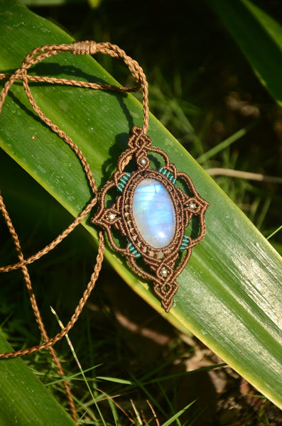 Moonstone necklace