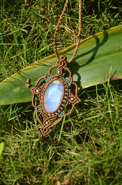 Moonstone necklace