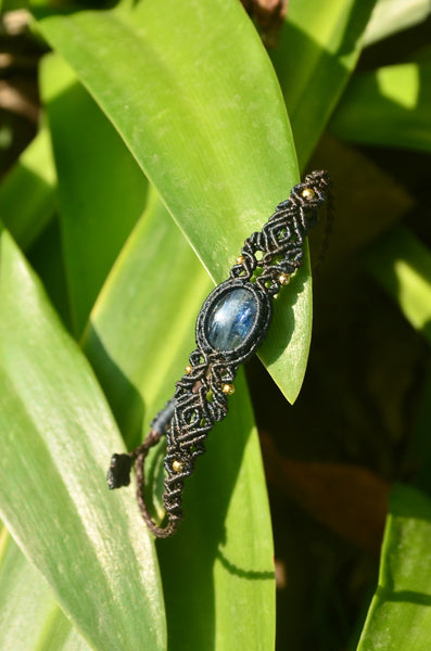 Kyanite  Macrame Jewelry