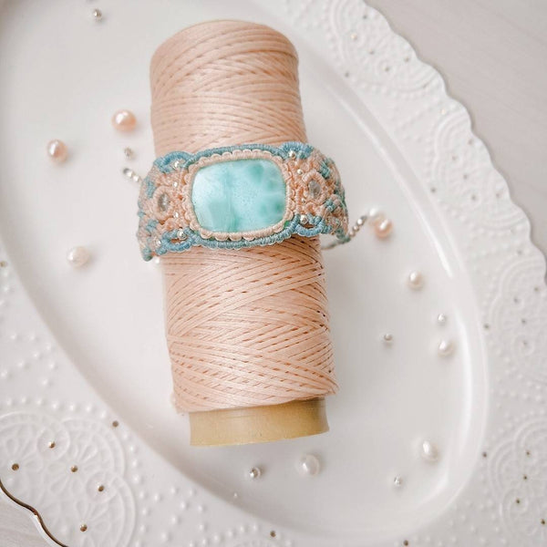 Larimar bracelet 11C-14