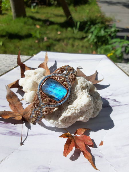 Labradorite bracelet