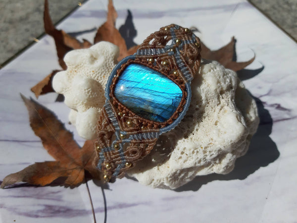 Labradorite bracelet